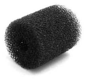 Die-cut cylindrical reticulated foam filter sleeve